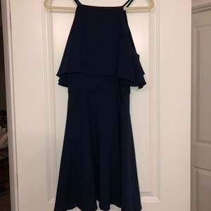 Aqua dress fit and flare